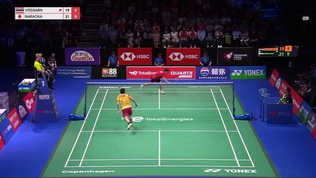 Badminton Men's Singles 2023 | Kunlavut Vitidsarn (THA) vs Kodai Naraoka (JPN) | World Championship смотреть онлайн