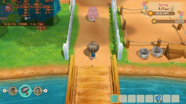 STORY OF SEASONS: Friends of Mineral Town - GT 720M смотреть онлайн