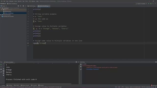 How to Create Variable in Python || Python Variables Tutorial смотреть онлайн