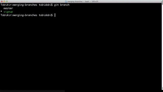 Merging Branches [Learn Git Video Course] смотреть онлайн
