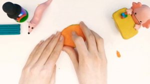 МЫШКА СОСИСКА НО ИЗ ПЛАСТИЛИНА /мем из тик ток/ мышка сосиска тум чи тум тум/clay art