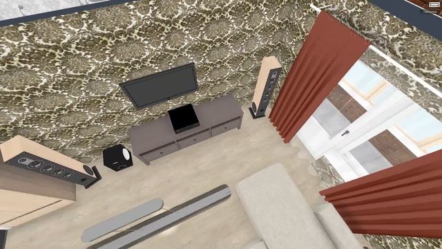 3D Дизайн 1к квартиры №13 смотреть онлайн