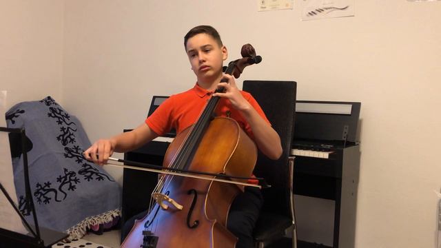 Etude No 17 Andante Sostenuto Dotzauer, Cello