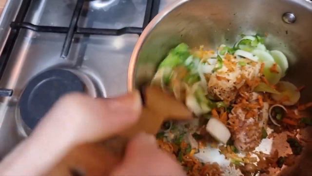 Lebanese chicken barley soup - شوربة الشعير بالدجاج بنكهة لبنانية - Куриный ячменный суп смотреть онлайн