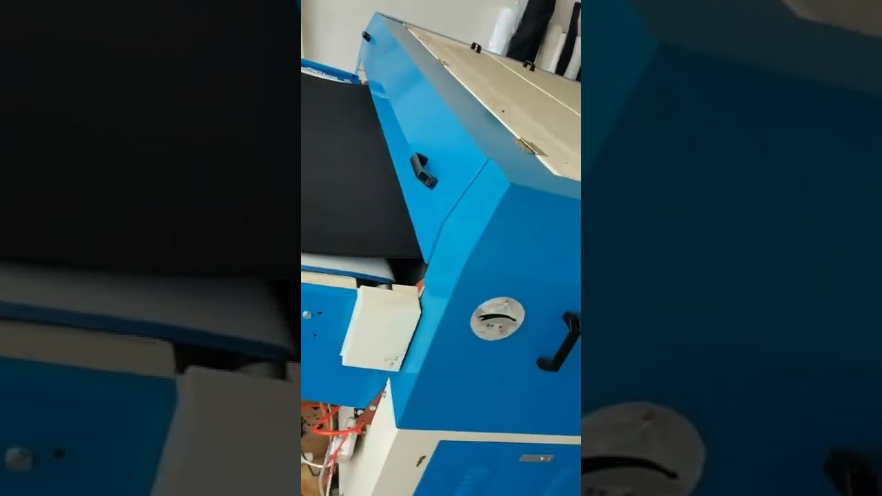 Машина для дублирования тканей и клеевых материалов горизонтального типа смотреть онлайн