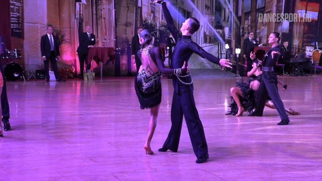 Ivan Reshetnikov - Elizaveta Kharinova RUS, Rumba, Latin Kvartal Cup 2019 смотреть онлайн