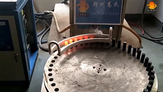 Индукторы и индукционный нагреватель для нагрева концов заготовок прутка смотреть онлайн