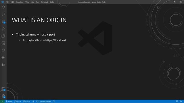 ASP.NET Core WebAPI CORS error fixed and explained | Deep Dive WebAPI Basics - 01 смотреть онлайн