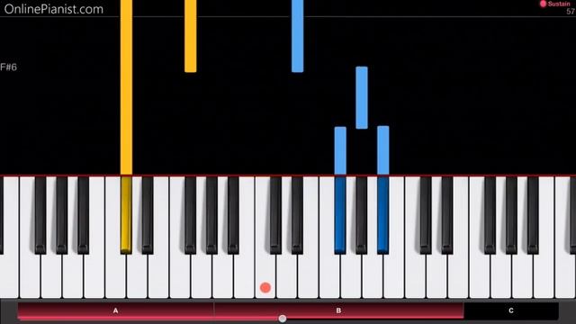 Minecraft Theme - EASY Piano Tutorial смотреть онлайн