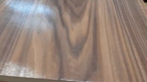 Испытание простого водного акрилового лака из строительного магазина