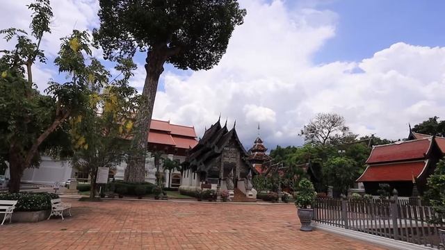 Wat Chedi Luang Chiang Mai Walking tour смотреть онлайн