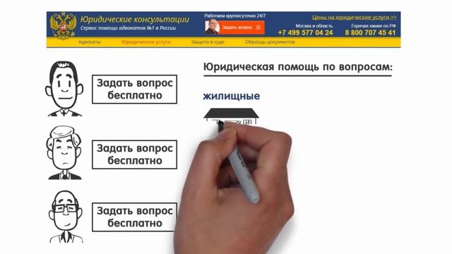 Консультация юриста: юридическая помощь бесплатно смотреть онлайн