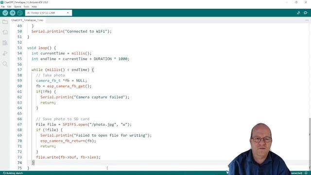 Chat GPT AI Generated ESP32 CAM Code - Will It Run? смотреть онлайн