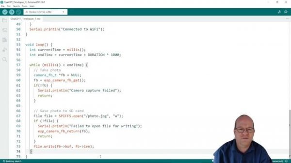 Chat GPT AI Generated ESP32 CAM Code - Will It Run?