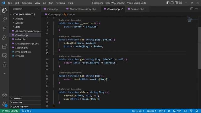 Чат на PHP | 10 | Наследование, а так же абстрактные классы и методы смотреть онлайн