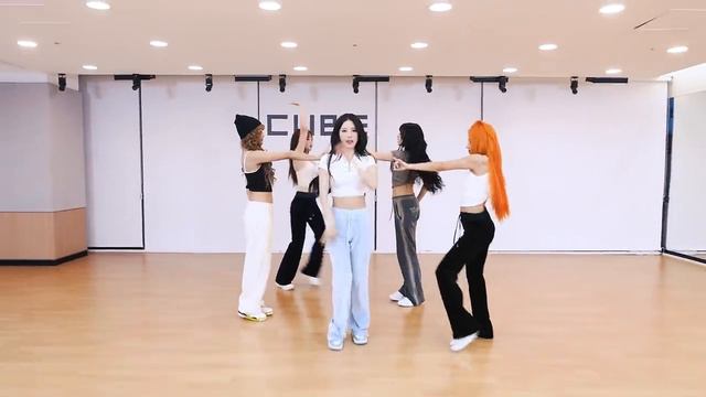 (여자)아이들((G)I-DLE) - '클락션 (Klaxon)' Choreography Practice Video