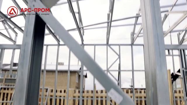 Строительство магазина из ЛСТК смотреть онлайн