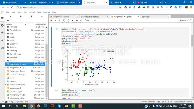 Splitting data-frame without train _test_split function in python смотреть онлайн