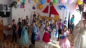 Флешмоб на выпускном вечере в детском саду