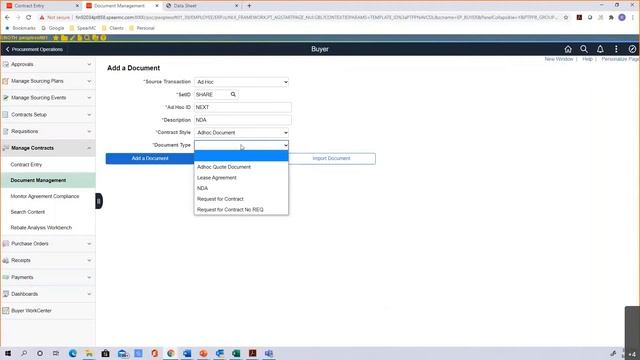 PeopleSoft 9.2 Supplier Contracts (Document Repository Feature) смотреть онлайн