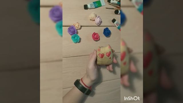 Процесс росписи кофейной игрушки смотреть онлайн