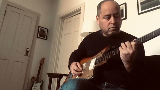 1936 Gibson EH150 with my 1958 fender Jazzmaster смотреть онлайн