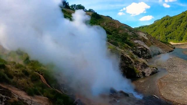 Гейзер Большой. Долина гейзеров, Камчатка смотреть онлайн