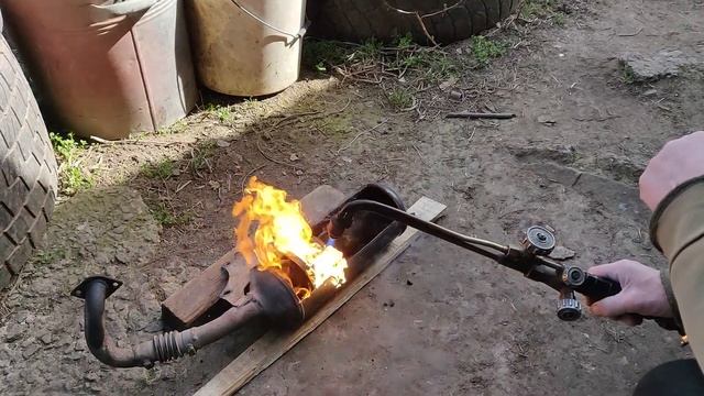 Чистка Глушителя Скутера смотреть онлайн