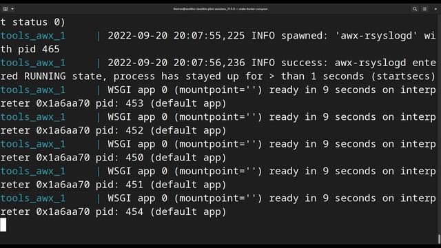 Run and Stop Ansible AWX in Docker containers - Ansible AWX смотреть онлайн
