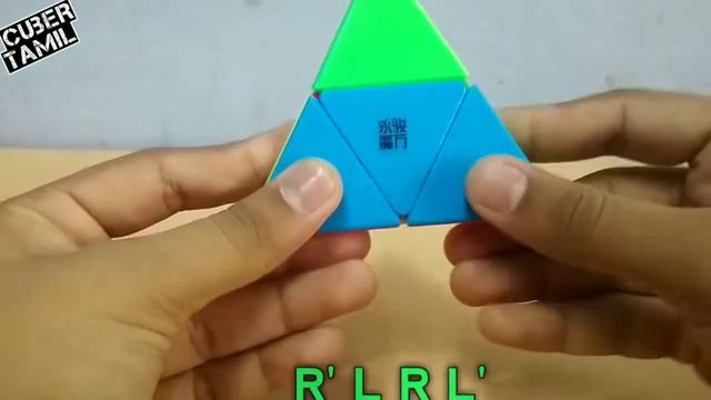 How to solve Pyramorphix Cube in Tamil / 2*2 Pyraminx / Easy Tutorial / CUBER TAMIL смотреть онлайн
