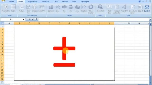 How to type Plus Minus symbol in excel смотреть онлайн