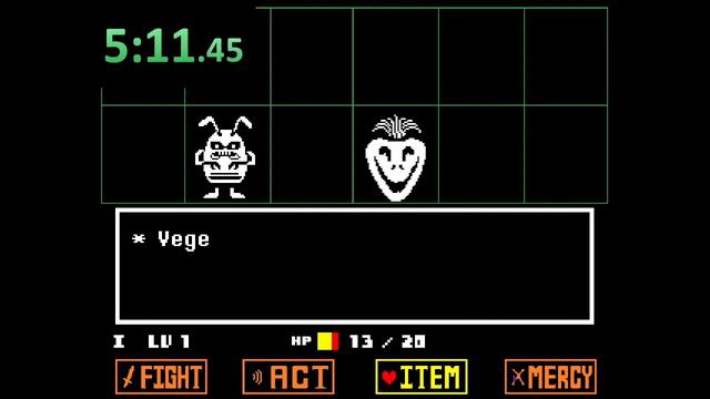 First undertale speedrun смотреть онлайн