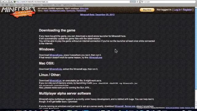 How To - Setup a Minecraft Alpha Server Mac (part 2) смотреть онлайн