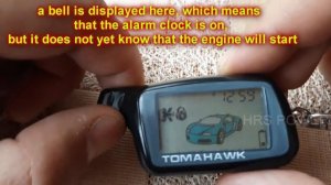 Tomahawk X5 как поставить будильник / how to set an alarm