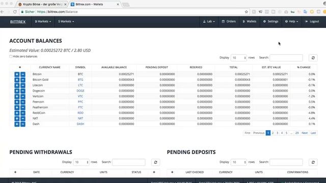 Bittrex Anleitung Deutsch - Der Krypto Börsen Vergleich von Blockchain Hero смотреть онлайн
