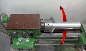 Регулировка передней бабки