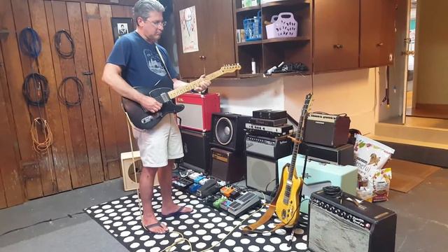 Jerry Garcia's 1964 Fender Princeton Reverb - Blues on Telecaster смотреть онлайн