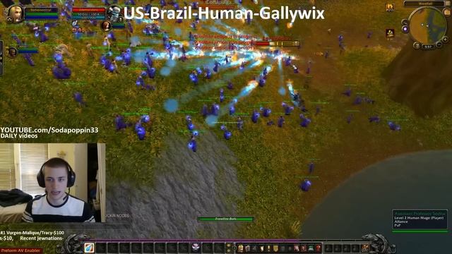 Infinite level 1 mages vs lvl 86 DK смотреть онлайн