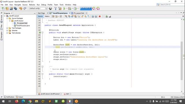 JavaFX AnchorPane Tutorial for Beginners смотреть онлайн