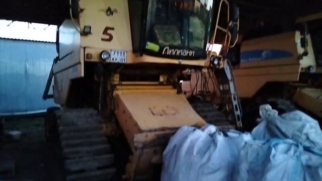 Зерноуборочный комбайн New holland TS 56 экспресс-обзор от Михаила Рудеева смотреть онлайн