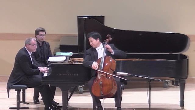 The Swan, by Camille StSaens; Adam Liu-cello, David Allen Wehr-piano смотреть онлайн