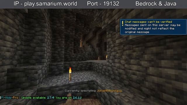 JOIN US! Open Minecraft Server java & bedrock 1.19.4+ смотреть онлайн