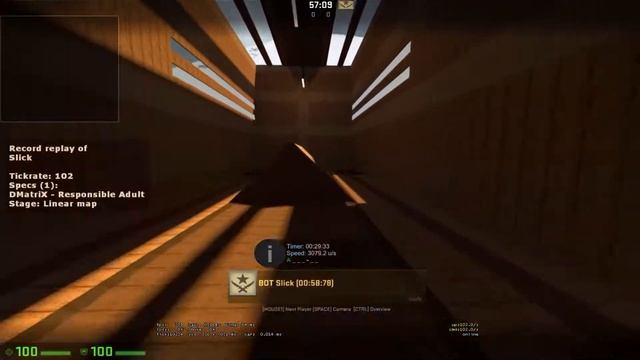 CS:GO l surf_catalyst2 l Normal l 58.78 l by Slick смотреть онлайн