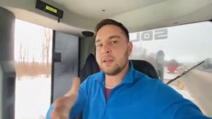 чистка снега на  автогрейдере ( много снега).