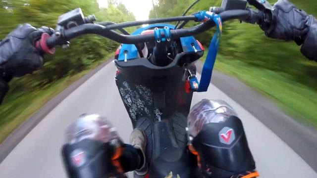 Дал угла после учёбы на Aprilia sr 50 смотреть онлайн