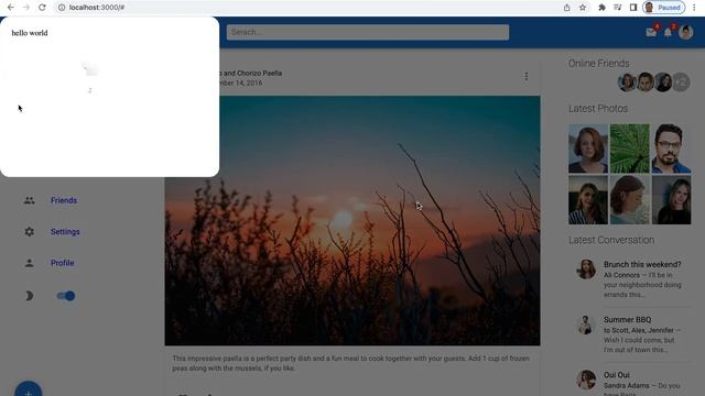 Material UI Tutorial Modal Component смотреть онлайн