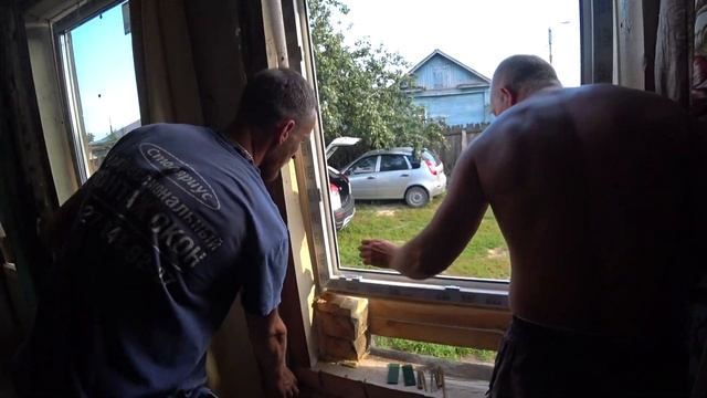 ставим пластиковые окна в деревянном доме смотреть онлайн