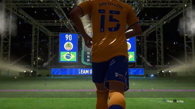 I opened a 84+ x20 pack fifa 21 смотреть онлайн