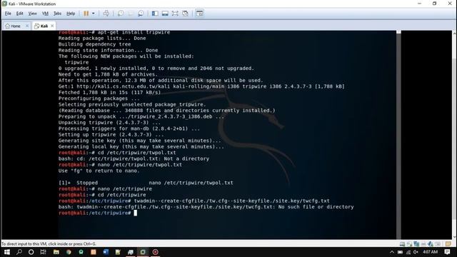 Tutorial Tripwire Di Kali Linux смотреть онлайн