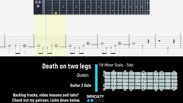 Queen - Death on two legs - Guitar 2 Solo смотреть онлайн